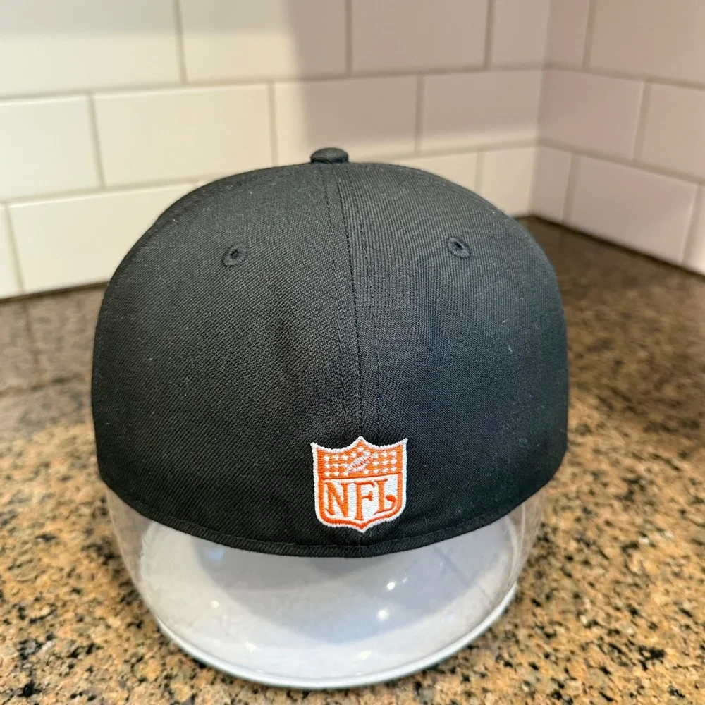 Cincinnati Bengals New‎ Era 59FIFTY Fitted Hat 7 1/4 Black NFL Football New